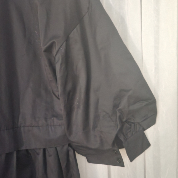 English Factory Black Dress Elbow-Length Puffed Sleeves Size M, Parties/Daywear - Picture 9 of 11